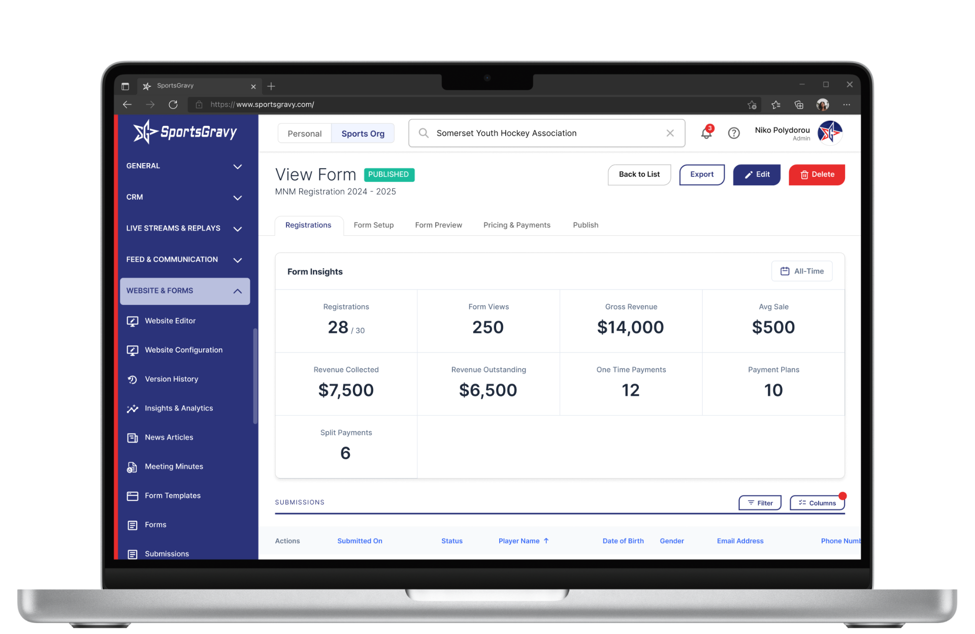 Run the back office in one place